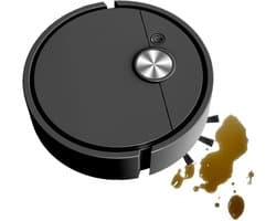 Desktop Stofzuiger Robot - Mini Kruimeldief - Bureau Schoonmaken - Slimme Navigatie - 27.5 x 26.4 cm - Zwart