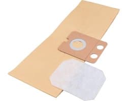Geschikt voor NILFISK. 5 stuks. Stofzuigerzakken voor Two-Ply Dust Bag, 22198000, + Motorfilter. COVAKO Merk