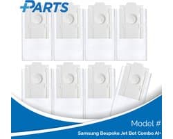 Samsung Bespoke Jet Bot Combo AI+ Stofzakken (8 Stuks, Plus.Parts® alternatief voor VCA-RDB95)