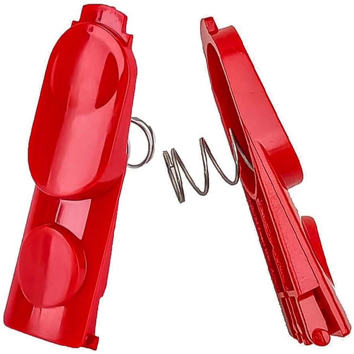 Dailygoody - Set van 2 veervergrendelingsknoppen - Reserveonderdelen Stofzuiger - Blauw - Geschikt voor Dyson V7 V8 V10 V11 V15 - Hoge kwaliteit en du... — afbeelding 1
