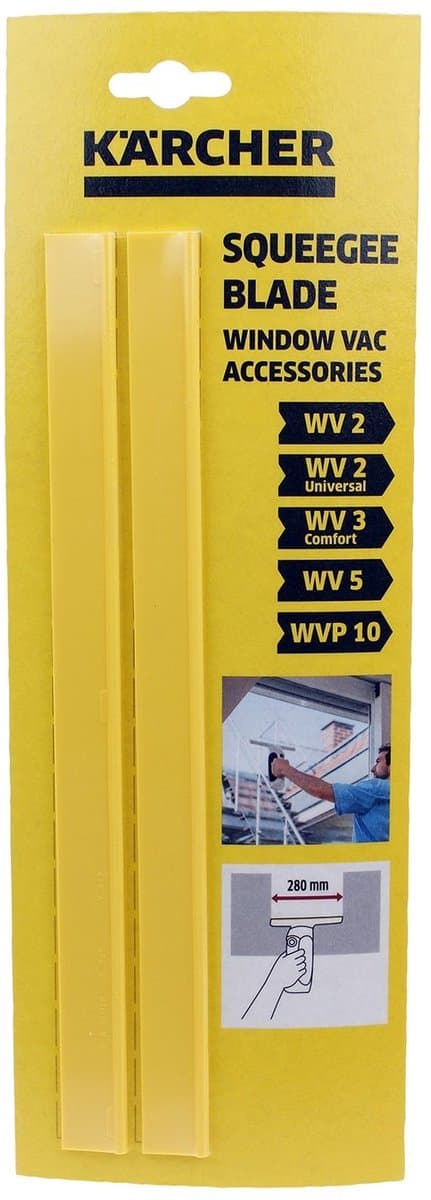 KARCHER - Vervang-zuigstrips voor de Window Vac van 280 mm breed (voorheen 5.365-292.0)(WV2/WV3) - 26336030 — afbeelding 1