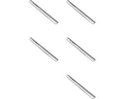 Tafelkruimelaar Kruimelveger - Kruimelkrabber Serveergereedschap - Tafel Snel Schoonmaken - Met Kledingclip - 5 Stuks - Zilver