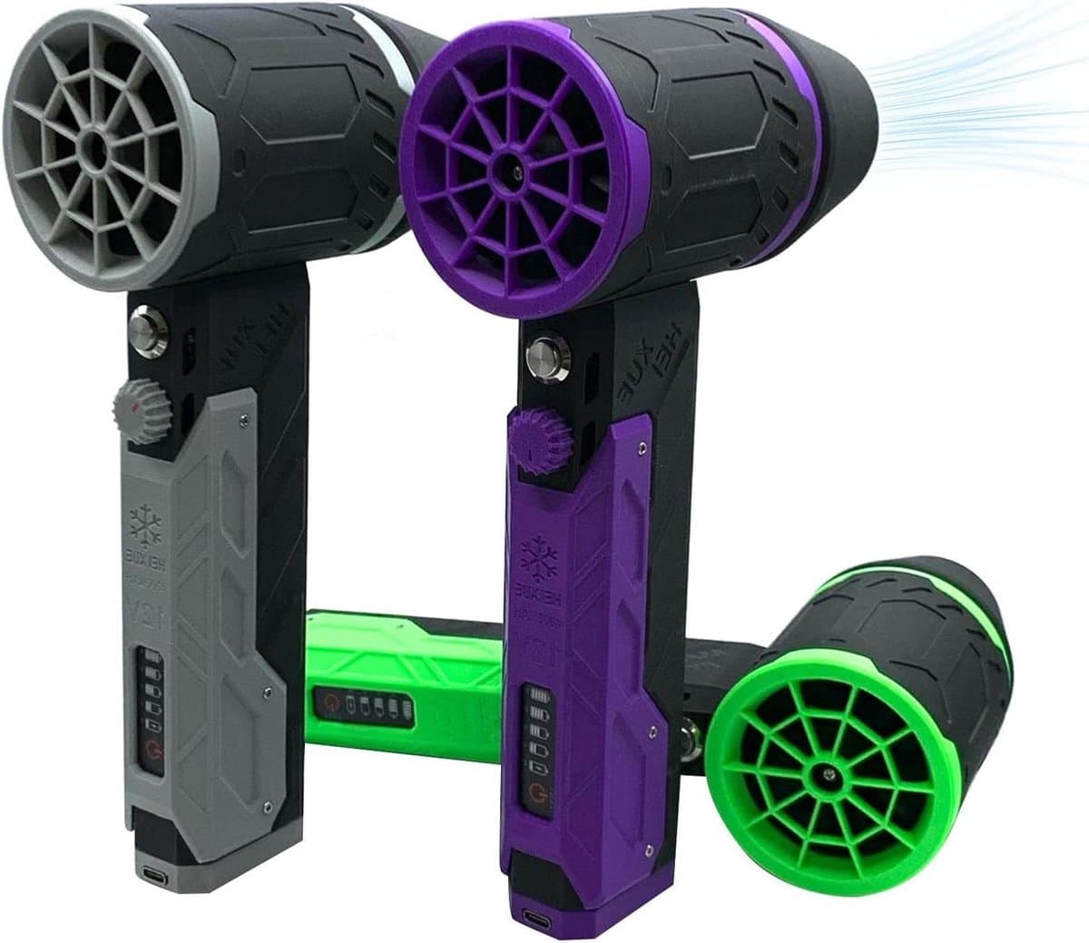 Elektrische Luchtblazer - Draadloze Stofdoek - Apparaten Reinigen - Traploze Snelheid - 4000mAh Batterij - Groen — afbeelding 1