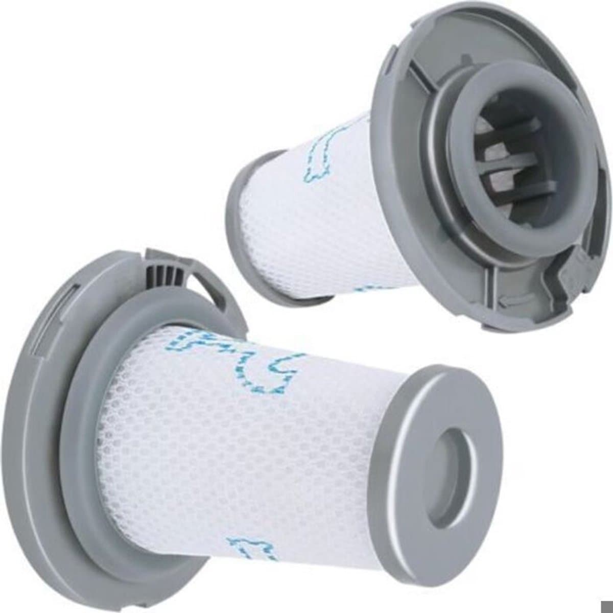 Twee vervangende filterpatronen voor Rowenta ZR009006, compatibel met Rowenta X-FORCE FLEX 8.60 en Rowenta X-PERT 6.60 RH 68 xx HEPA-filters. — afbeelding 1