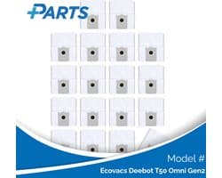 Ecovacs Deebot T50 Omni Gen2 Stofzakken (18 Stuks, Plus.Parts® alternatief voor DDB030041)