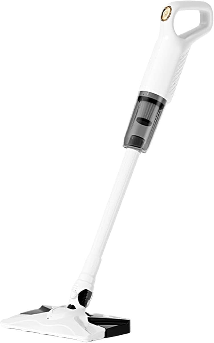 Draadloze Stofzuiger - Steelstofzuiger Krachtig - Vloeren Reinigen - Nat Droog Gebruik - Lichtgewicht 3.04lb - Wit — afbeelding 1