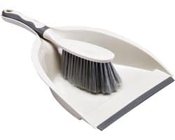 Kleine Bezem en Stoffer - Reinigingsset Desktop - Tafelblad Schoonmaken - Compact Haakontwerp - 1000 Gram - Afbeeldingskleur