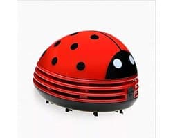 Mini Kruimeldief - Draagbare Stofzuiger - Snelle Schoonmaak - Draadloos Werken - 150 Gram - Rood