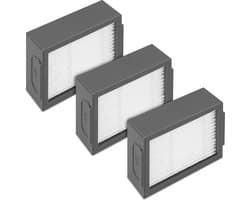 kwmobile filter set geschikt voor iRobot Roomba e-Series en i-Series - Filters voor robotstofzuiger - Vervangingsfilter - 3 stuks