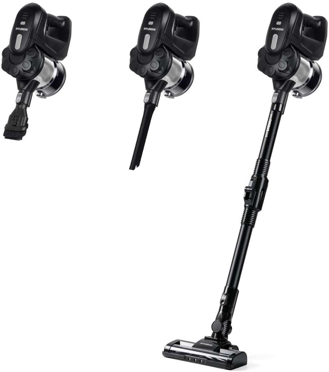 Hyundai Electronics - Premium flexibele draadloze steelstofzuiger - 100 watt - Shadow - Met knikstang — afbeelding 1