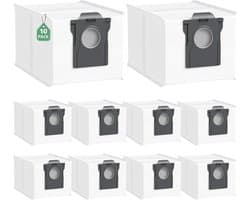 SnelShoppen - Pack van 10 X40/X50 Ultra Stofzakken voor Dreame L10s Pro Ultra Heat, L40 Ultra, Mova E30 Ultra Stofzuiger, 3.2L Capaciteit Vervangende