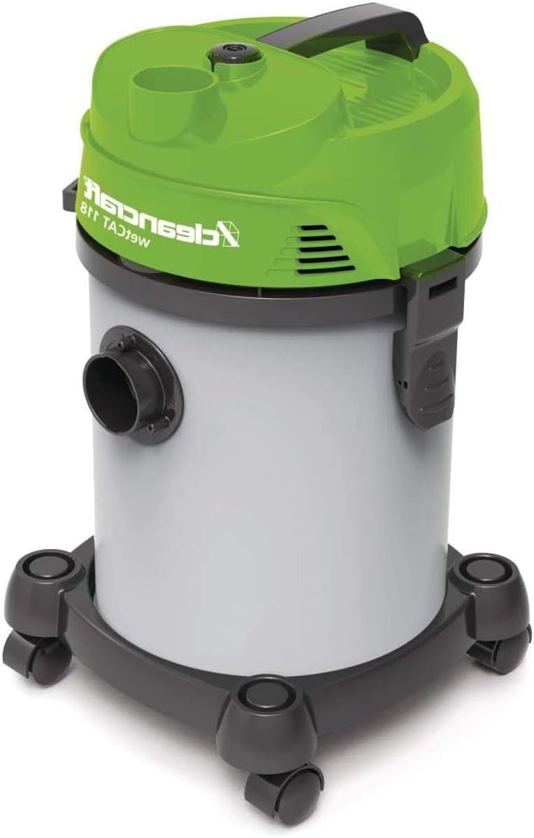 Nat-droogstofzuiger - Industriële stofzuiger Bladblazer - Schoonmaken en reinigen - Met blaasfunctie - 18 liter reservoir - Groen — afbeelding 1
