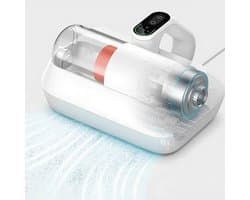 huisstofmijt stofzuiger Pro, 14 kPa krachtige zuigkracht, UV-sterilisatie, 55 °C heteluchtdroging, slimme mijtdetectie voor matrassen, banken & beddengoed