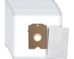 10x Dparts stofzuigerzakken en 1 filter geschikt voor Siemens Big Bag 3L en Bosch Arriva - type K - SI71