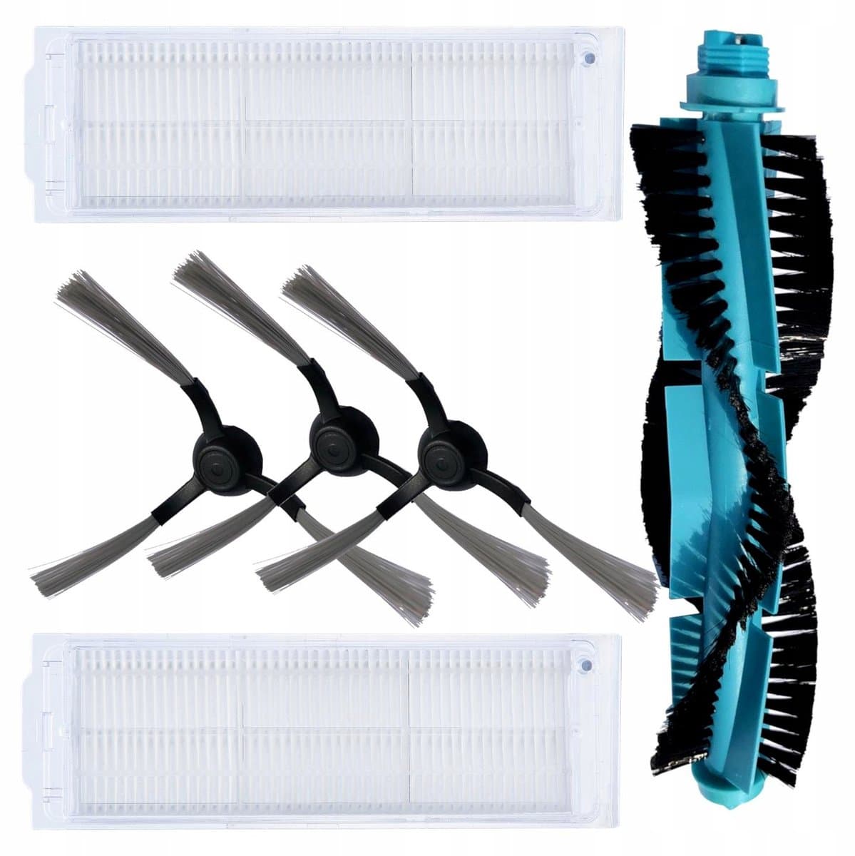Vervangende Borstel & Filter Set voor Xiaomi Viomi V2 Pro Stofzuiger — afbeelding 1