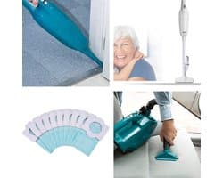 Set van 10 Stofzuigerzakken voor Diverse Makita Modellen - Accessoires voor Stofzuigers, Vervangbare Stofzakken, Hoge Kwaliteit en Duurzaam Gebruik