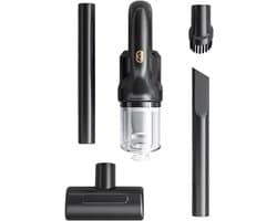 Draadloze Handstofzuiger - Kruimelzuiger Auto - Snel Schoonmaken - Stil Werken - 500 ml - Zwart