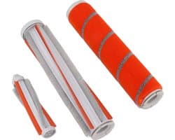 Driedelige set rolborstels Geschikt voor stofzuigers, gemaakt van ABS-kunststof, reserveonderdelen Geschikt voor Xiaomi F8 F8E F8PRO XCQ01RM.