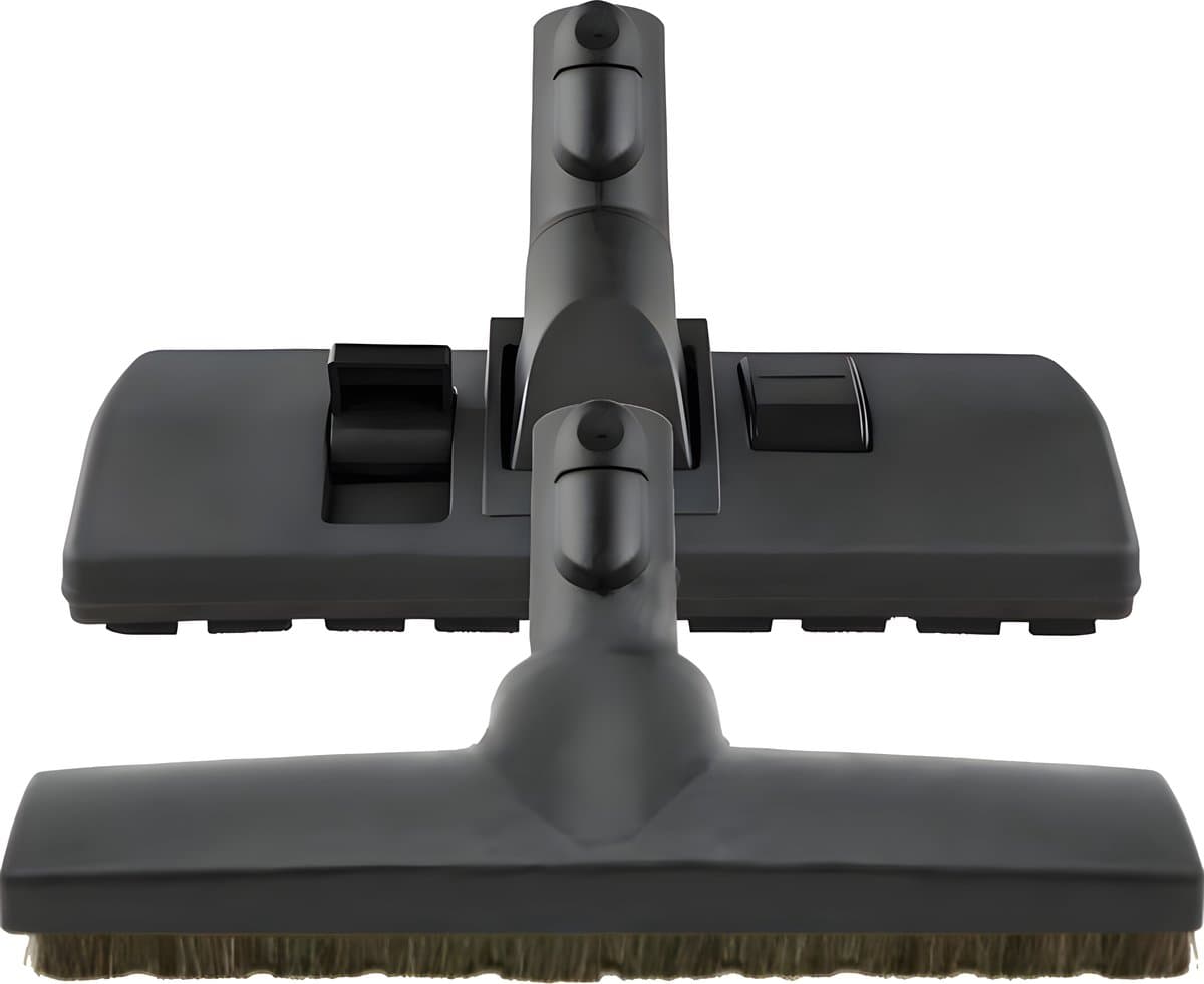 Zuigmond set combi- & parketborstel geschikt voor Miele C1, C2, C3, S4000 en S5000 series stofzuiger - Stofzuigervoet, 35mm stofzuigerborstel, Parketzuigmond, stofzuigermondstuk — afbeelding 1