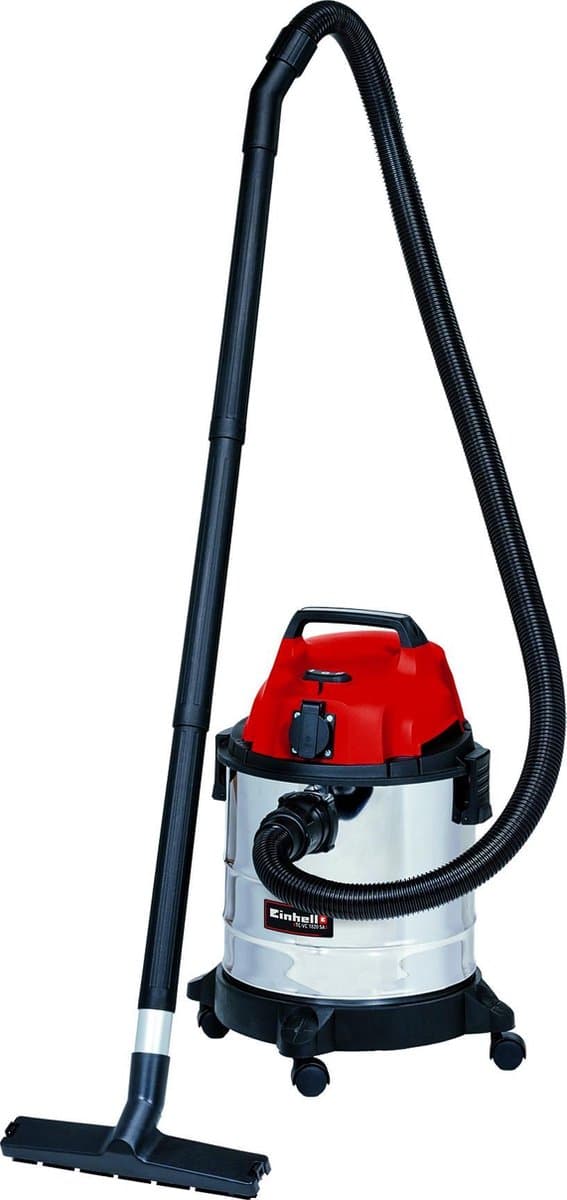 Einhell Elektrische Nat-/Droogzuiger TC-VC 1820 SA - 1250 W - 180 mbar - 20 L - 3-delige kunststof buis - 150 cm zuigslang - Schuimrubberen filter - Automaat-aansluiting — afbeelding 1