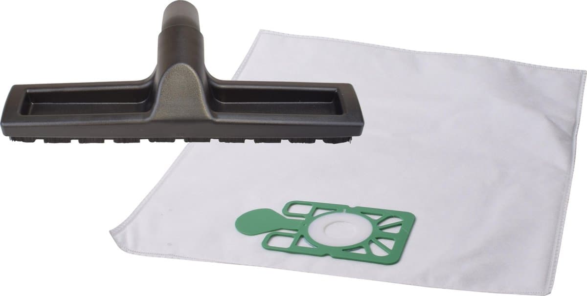 Geschikt voor NUMATIC. 10 stuks. Stofzuigerzakken en Zuigmond/Borstel voor Henry, Hetty, Harry, Nupro, James, Butler, Nuvac, Synthetisch. COVAKO Merk — afbeelding 1