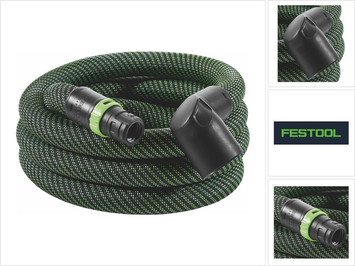 Festool D 27x3m-AS-90°/CT Afzuigslang met 90° aansluiting - 577160 — afbeelding 1