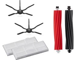 Onderhoudspakket (Zwart) - Compatible met Roborock S8 Series (Roborock S8, S8 Plus, S8 Max, S8 MaxV, S80, S85)