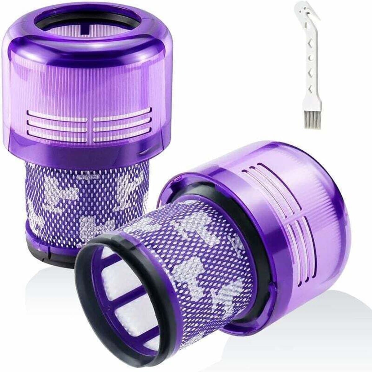 Geschikt voor de Dyson V11 Absolute Extra Pro, V11 Torque Drive Pet en V15 Detection draadloze stofzuigers SV14, SV17 en SV22. Wasbare HEPA-filterset met Dy-970013-02-2 cartridge. — afbeelding 1