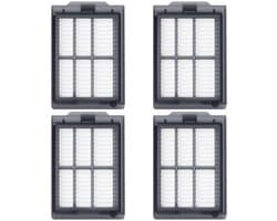 Dailygoods- HEPA Filter 4 Stuks - Vervangingsfilter - Geschikt voor iRobot Roomba 405/505 - Wasbaar en Herbruikbaar - Filtert 99,98% van Allergenen - Stofzuigerfilter