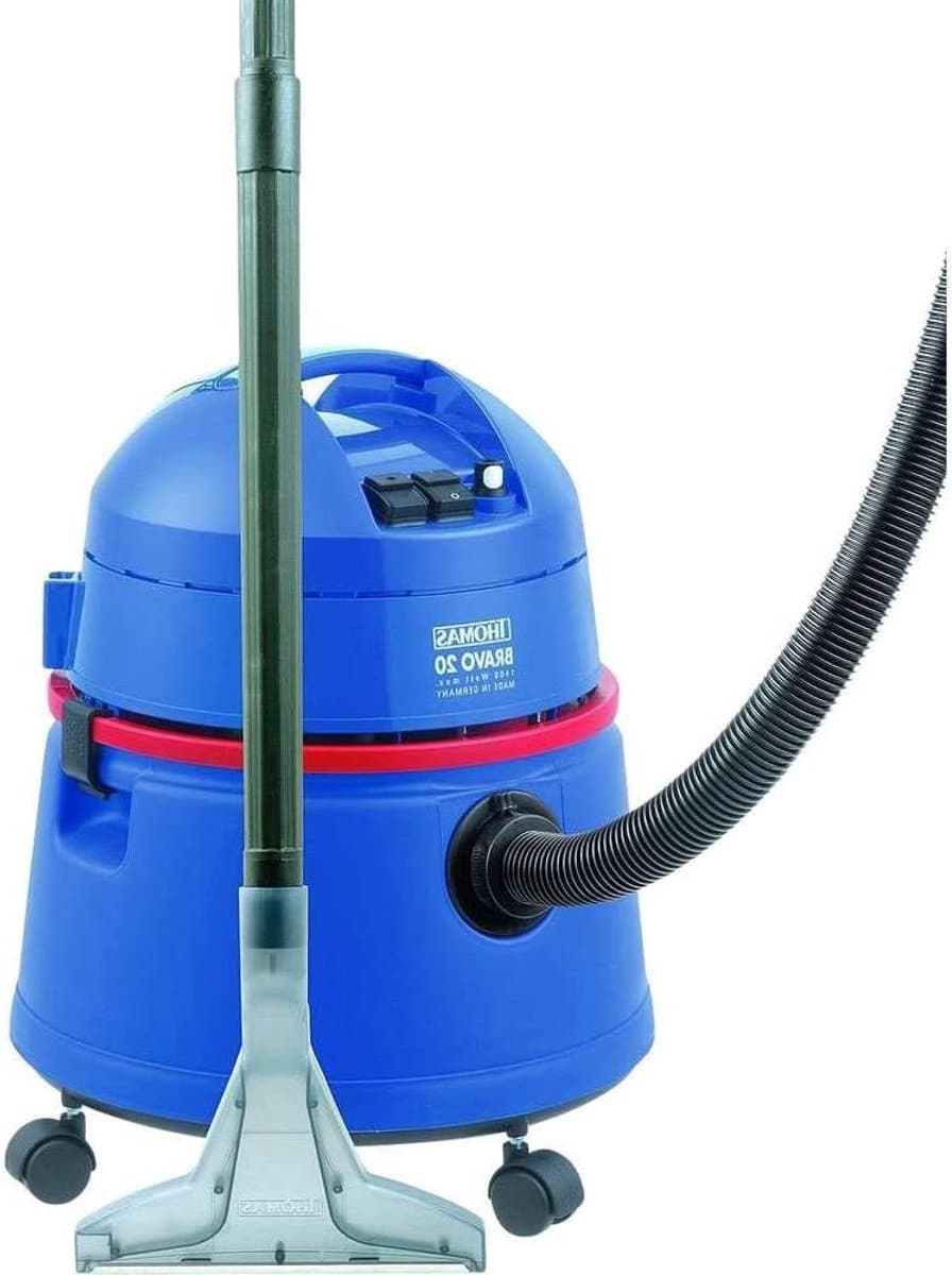 Waszuiger - Stofzuiger Nat Droog - Grondige Reiniging - Nat en Droog Zuigen - 20 liter reservoir - Blauw — afbeelding 1