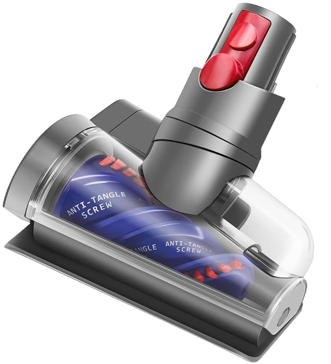 Schroefvormige klitvrije mini turbo zuigmond mondstuk borstel screw geschikt voor Dyson V12 sv20 sv26 sv30 sv46 — afbeelding 1