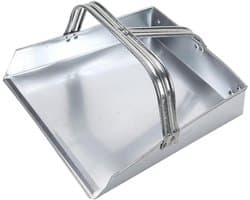 Mini Stoffer - Stoffer en Blik Kleine Stoffer - Bureau Schoonmaken - Roestvrij Staal - 27 cm - Zilver
