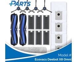 Ecovacs Deebot X8 Omni Onderhoudsset (Plus.Parts® alternatief voor DKT060175)