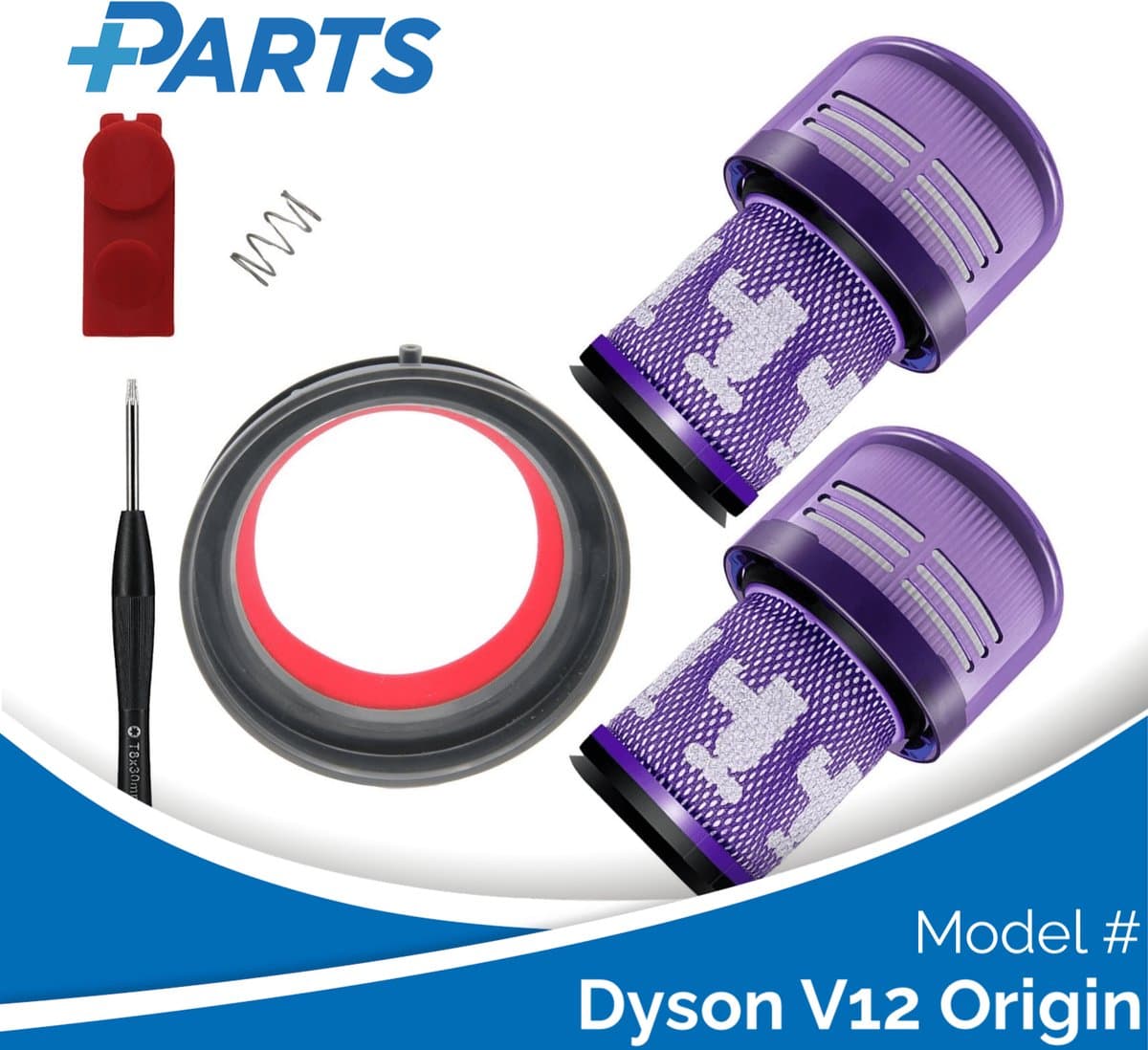 Dyson V12 Origin Onderhoudsset (Plus.Parts® alternatief voor 971517-01) — afbeelding 1