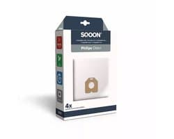 SQOON Stofzuigerzak Philips Oslo doos a 4 stuks