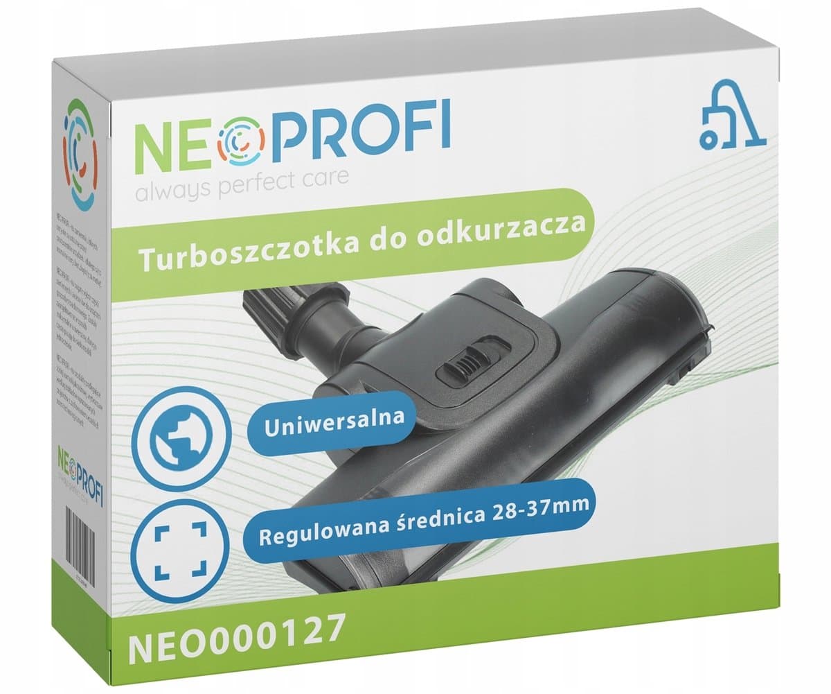 Universele Turboborstel voor Stofzuiger (28-37mm) — afbeelding 1