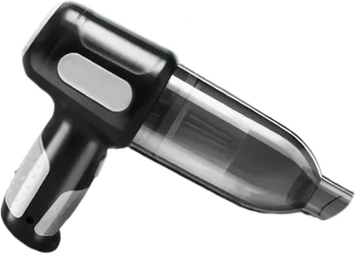 Draagbare Stofzuiger - Mini Blower - Auto Interieur Reinigen - Sterke Zuigkracht - 120000 Pa - Zwart — afbeelding 1