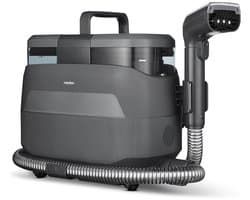 MEDION X10 UC Bekledingsreiniger sproei-extractiereiniger (Natzuiger voor bekleding, tapijten en autostoelen, koud water, heet water, stoom, schoon- en vuilwatertank, raamopzetstuk, draaggreep en wielen, MD100123)