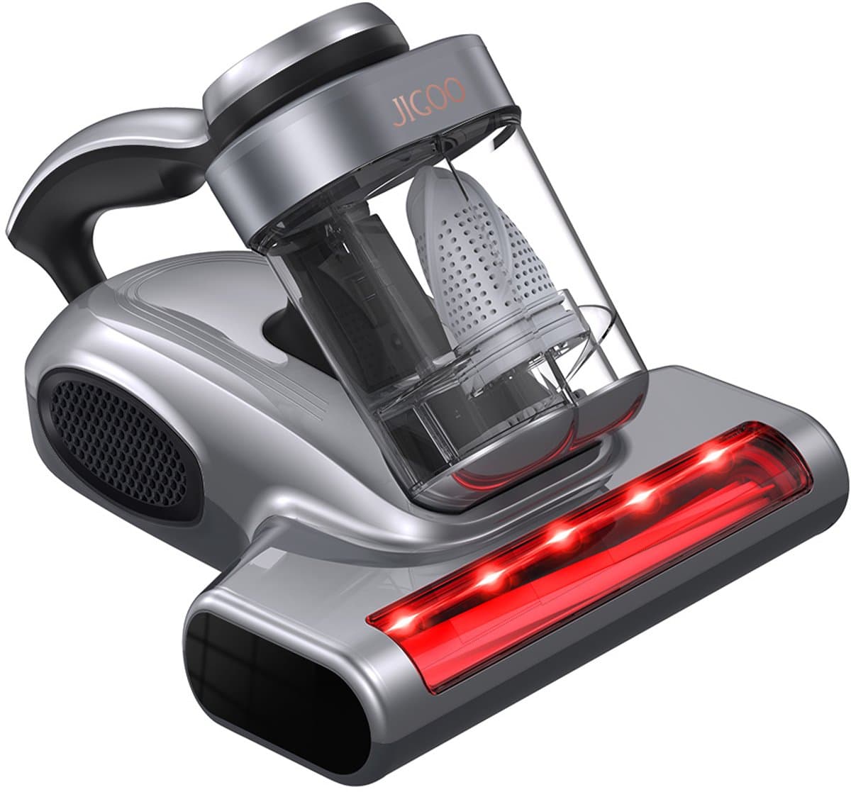 JIGOO J300 Pro Matrasstofzuiger Dubbele Filtratie, 14kPa Zuigkracht, UV & Infrarood Mijtenverwijderaar met Plantengeur — afbeelding 1