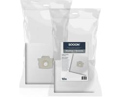 SQOON® Stofzuigerzakken Geschikt voor Moulinex / Rowenta Silence Force - 10 Stuks