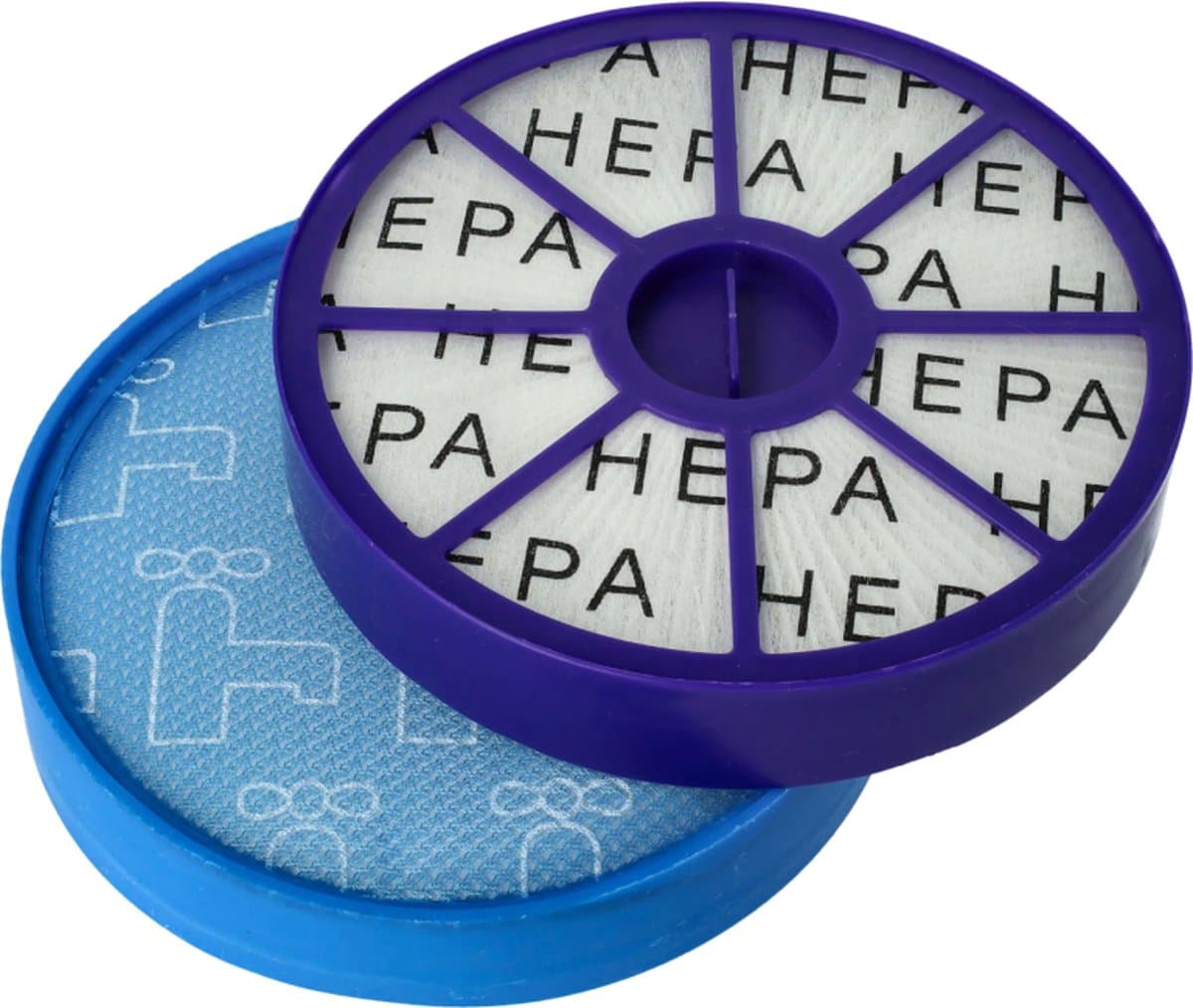 Filter set voor Dyson DC19, DC20, DC21 en DC29 stofzuiger - HEPA - Blauw - 2 stuks — afbeelding 1