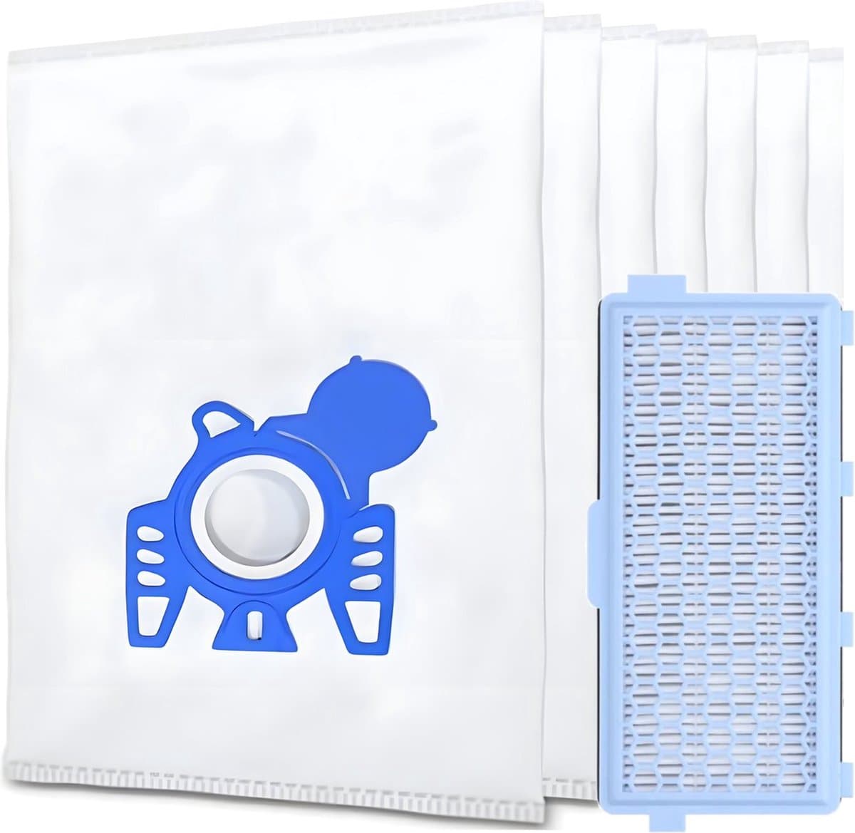 10x stofzuigerzakken & 1x filter geschikt voor Miele Classic C1, Complete C2/C3, S4, S4000, S5, S5000, S6, S6000, S8 en S8000 series (GN) SF AAC50 — afbeelding 1