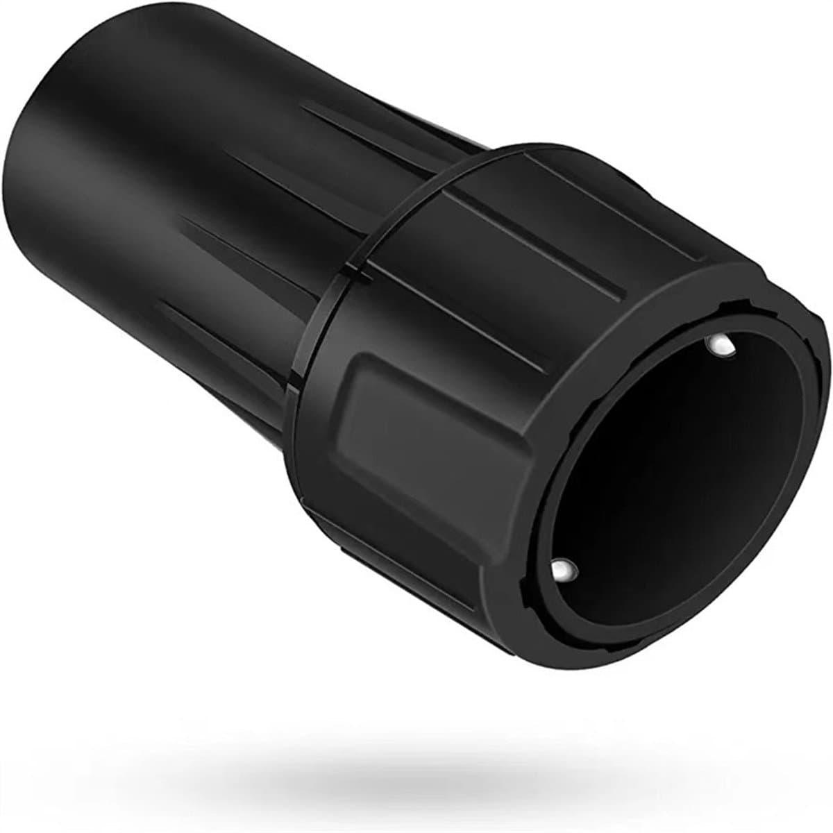 Universele snelkoppeling geschikt voor DeWalt stofzuigers, stofzuigerslangen, schuurmachines, verstekzagen, tafelzagen en diverse gereedschappen en beschermkappen, voor een duurzame verbinding met 1-1/4 inch stofzuigerslangen. — afbeelding 1