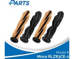 Mova RLZ83CE-1 Borstels (4 Stuks, Plus.Parts® alternatief voor RMB13)
