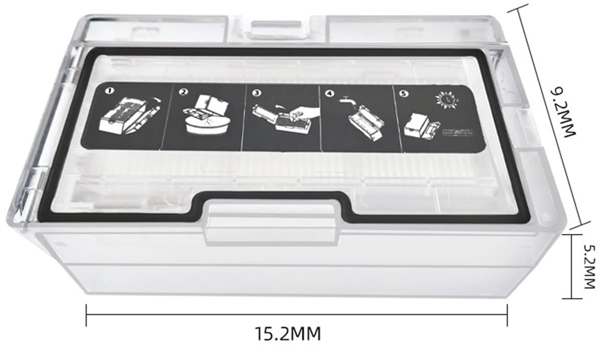 Stofcontainer Geschikt voor Roborock G20, S8, G10S, T7S — afbeelding 1