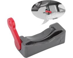 Schakelaar Vergrendeling geschikt voor Dyson V15 V11 V10 V8 - Trigger - Onderdelen Steelstofzuiger - Accessoires - vergrendelbare aan/uit-schakelaar, bevrijd uw vingers - grijs/rood