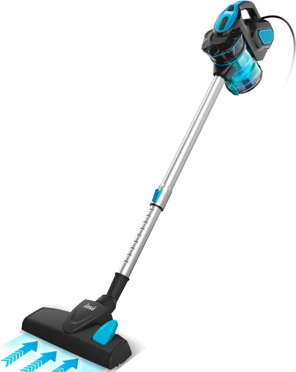 Bolture Handstofzuiger met Steel - Steelstofzuiger met Snoer - Handheld Vacuum Cleaner - Afneembare Kruimelzuiger - 600W - 18000Pa — afbeelding 1