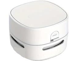 Kleine handzame stofzuiger - huishoudelijk draagbaar all-in-one draadloze mini tafelstofzuiger - Zonder batterij - 8*8*6cm
