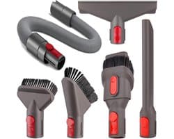 Namajunas 6-delig accessoireset voor stofzuigers compatibel met Dyson Gen5, V7, V8, V10, V11, V12, V15, SV10, SV11 - Vervangingsmondstukken en opzetstukken voor stofzuigers