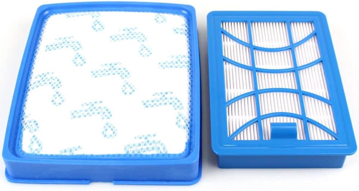 Gelijkwaardige aan origineel, Filterset geschikt voor Philips PowerPro Expert | PowerPro Compact series -Vervangingsset Allergy FC8003 — afbeelding 1
